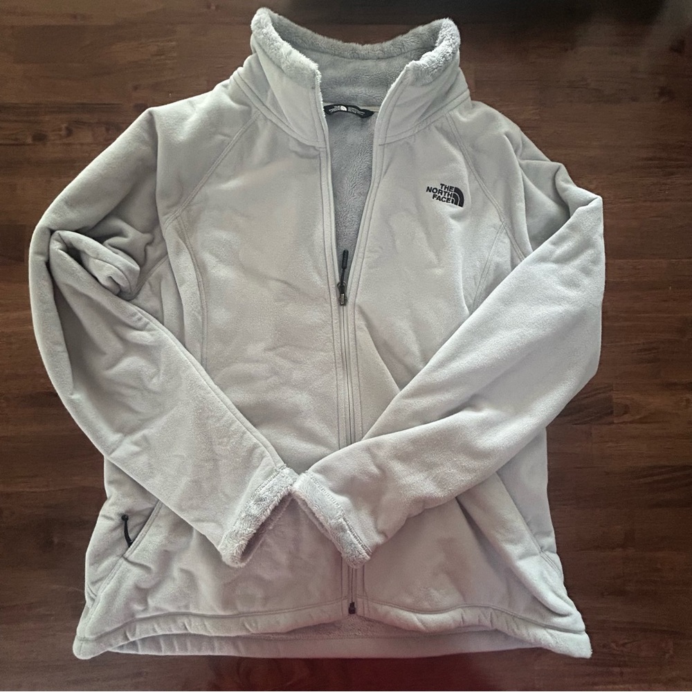 The North Face Women's Light Gray Fleece Jacket